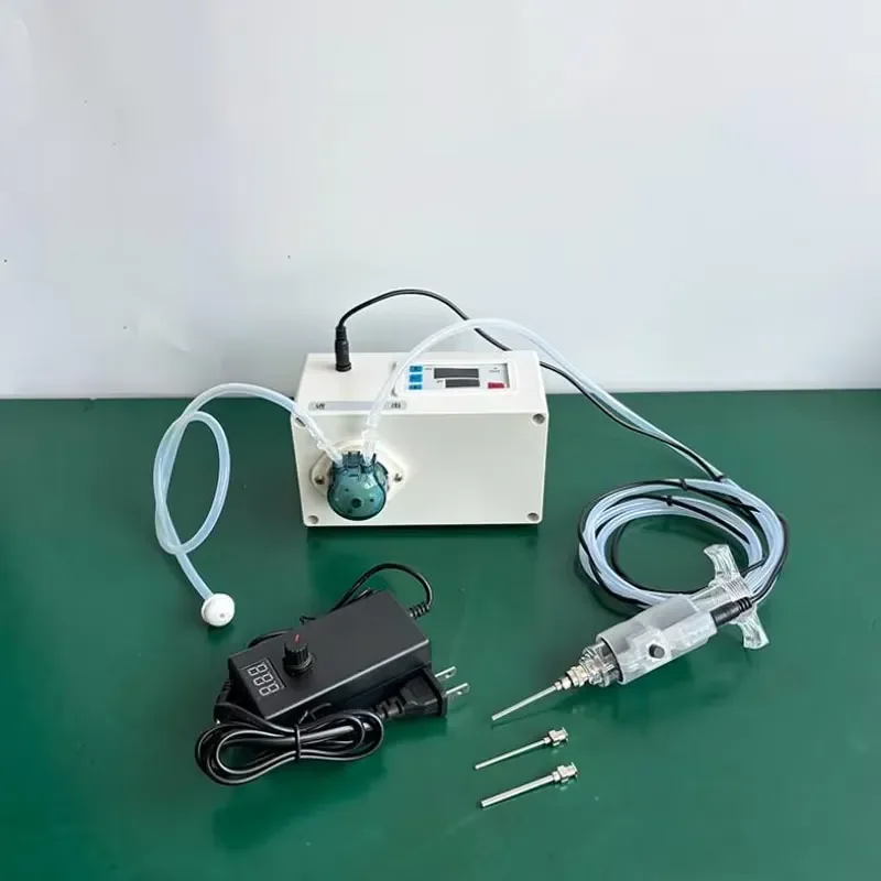 Lab Quantitative Dispenser，Handheld Liquid Filling Machine for Small Bottle- Essential Oil, Perfume Sample, E-Liquid, Ink