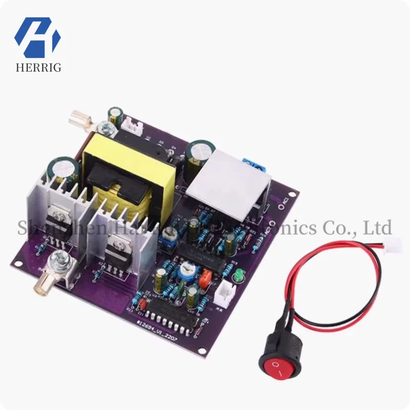 

300W Modified Sine Wave Output 50Hz Inverter 12V to 220V Inverter Power Storage DC-AC Booster Board