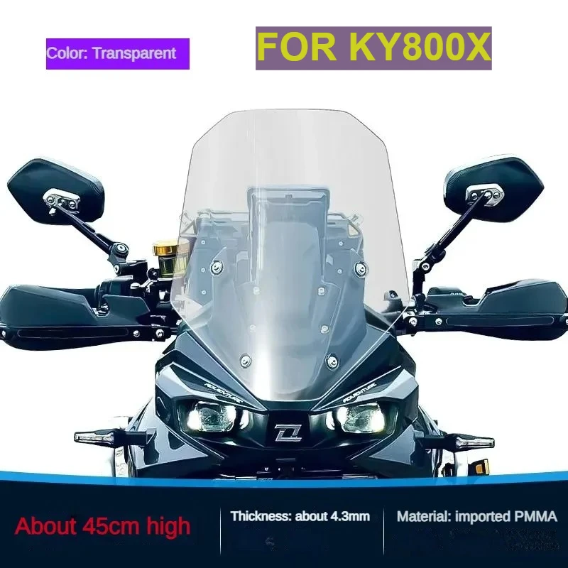 

For Colove Kove KY800X Rally KY800 X Rally 800X 800 X Motorcycle Windshield Windscreens Wind Deflectors Viser Visor Screen