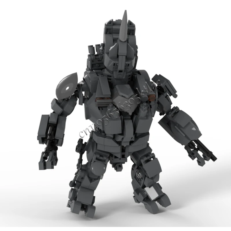 جديد 730 قطعة MOC الإبداعية تخصيص الأسود القتالية روبوت اللبنات نموذج التعليمية لتقوم بها بنفسك تجميع لعبة للبنين هدية عيد ميلاد