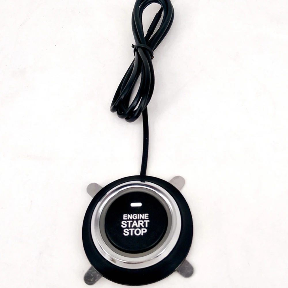 Start Alarm System Push Button Remote Starter Stop Auto Anti-theft System 9Pcs Car SUV Switch Keyless Entry Engine