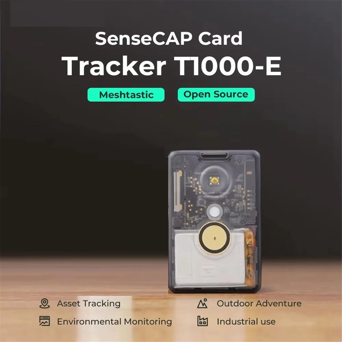 A14M T1000-E Lora Meshtastic Tracker dengan LR1110,NRF52840, AG3335 GPS, IP65 Pemosisian Dalam & Luar Ruangan, Sensor Gerak