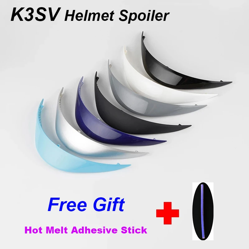 Casco K3SV Helmet Spoiler Motorcycle Helmet Tail Spoiler Original Special AccessorCascies Capacete De Moto K3SV Helmet Universal