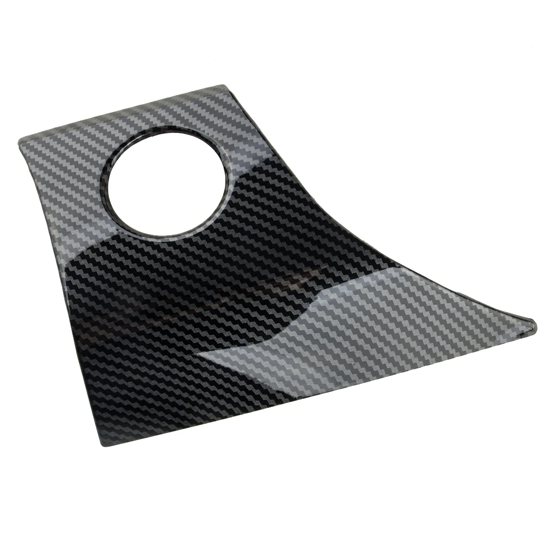 

Carbon Fiber Style Engine Start Stop Ignition Push Button Frame Panel Cover Trim fit for Toyota Camry 2018-2021