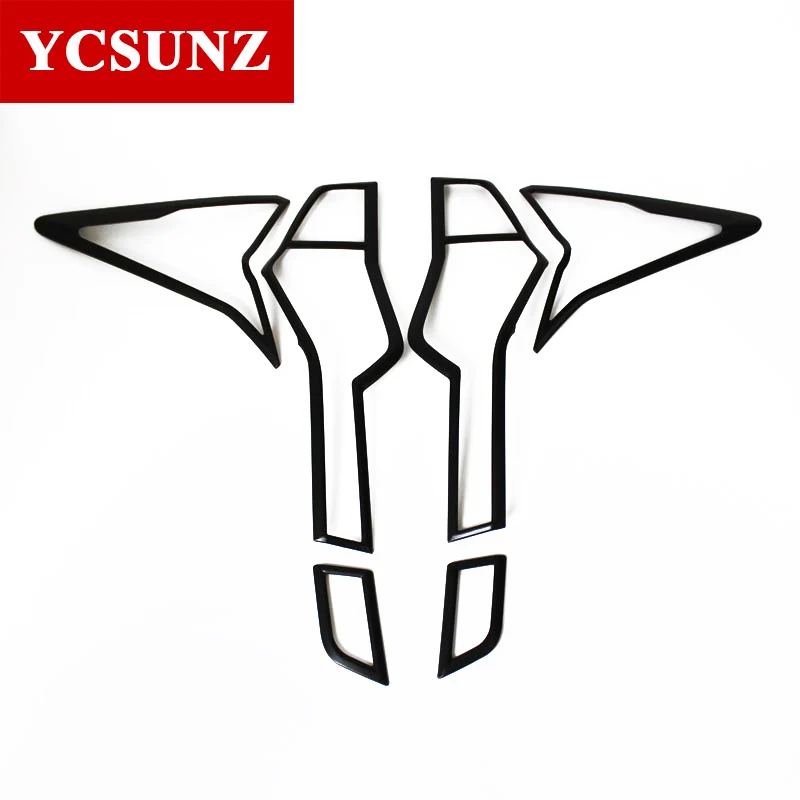 2016-2019 For Mitsubishi Pajero Sport Accessories Tail Lights Cover Decorative For Mitsubishi Montero Pajero Sport Parts Ycsunz