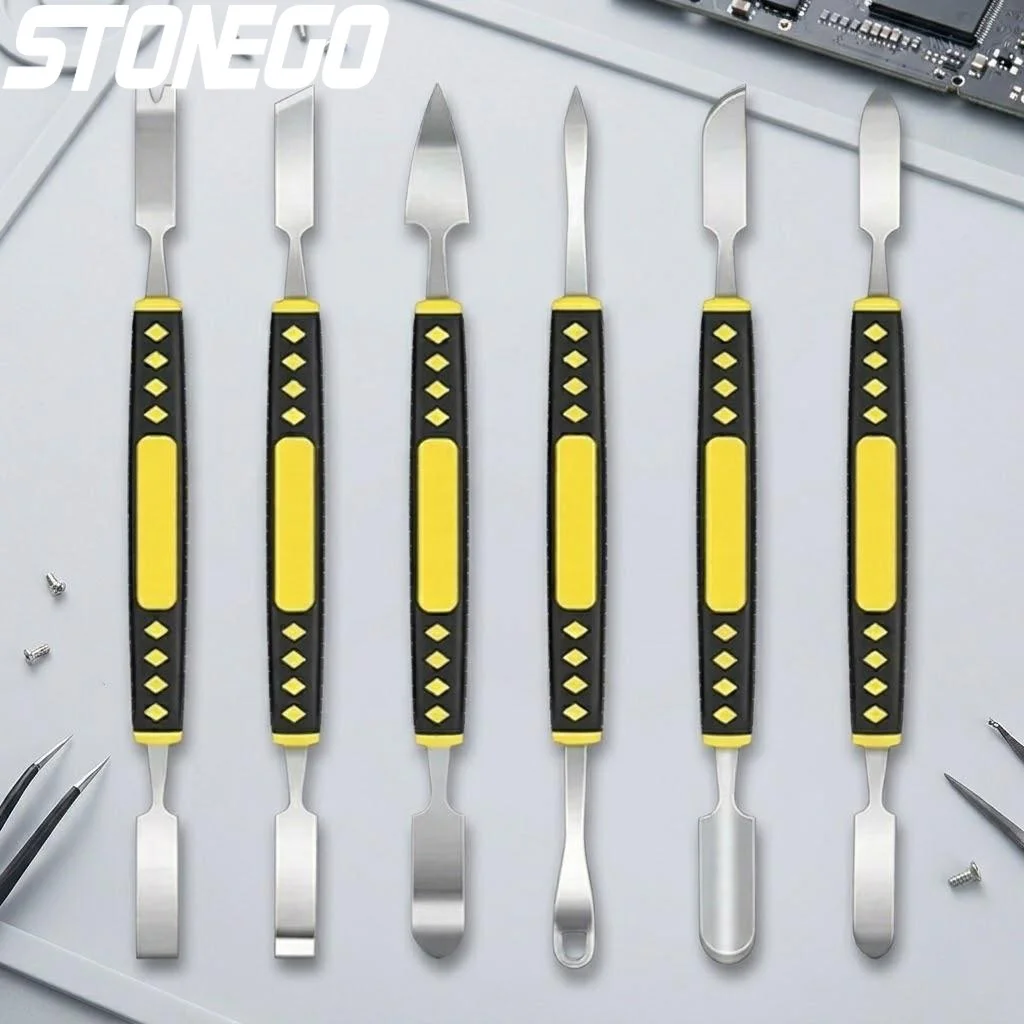 

Набор из 6 металлических инструментов для вскрытия корпусов телефонов, планшетов, ноутбуков, смарт-часов и другой электроники. Набор для ремонта и обслуживания своими руками.