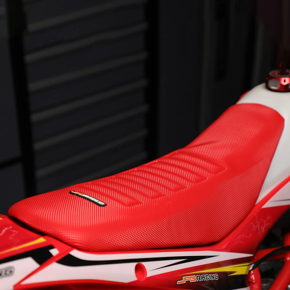 Motorradzubehör Sitzkissen PVC-Sitzbezug für Honda CR CRF CRM SL 125 150 230 250 450 480 500 50 80 85 1000 Rutschfest Wasserdicht – Detail 6