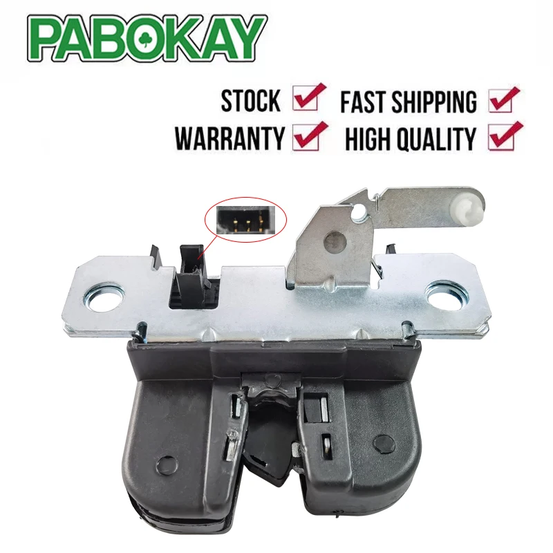 TAILGATE BOOT LOCK LATCH CATCH MECHANISM FOR VW POLO 9N GOLF MK4 CADDY MK3 BORA 6Q6827505E 6L6827505A 7L6827505