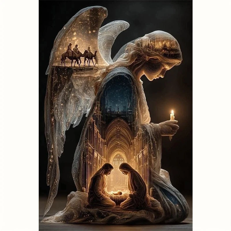 

Наборы пазлов «Молитва к Богу» (500/1000/1200/2000 элементов) – Семейные игры для игровой комнаты, спальни, подарки, декор для дома