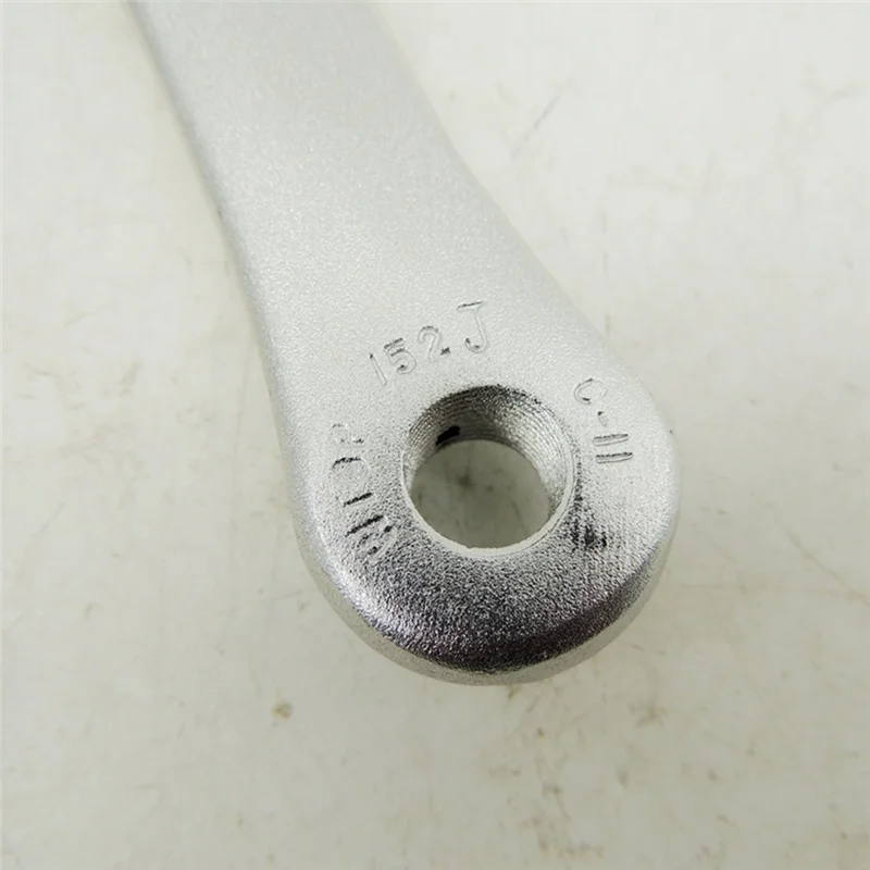 A99E-For Single Speed For Single Chainring Crankset Mountain Bike Square Hole 46T 152MM Chainring Bicycle Crank Set