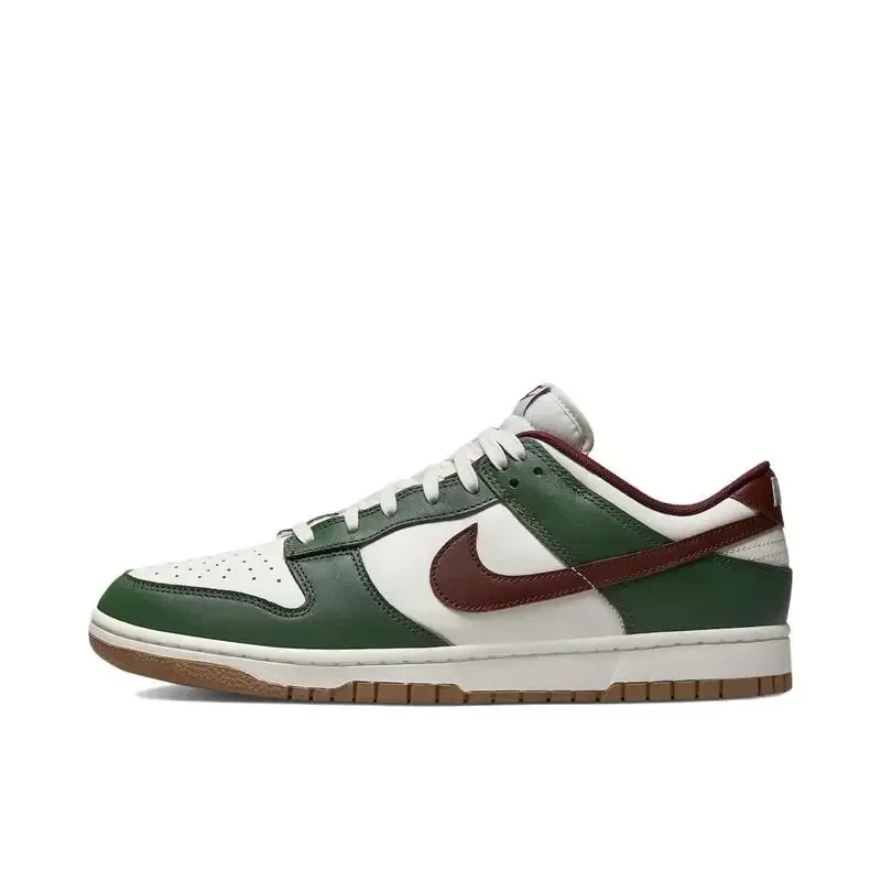 

Nike Dunk Low Gorge Зеленые Красные Мужские повседневные туфли Модные уличные прогулочные кроссовки FB7160-161