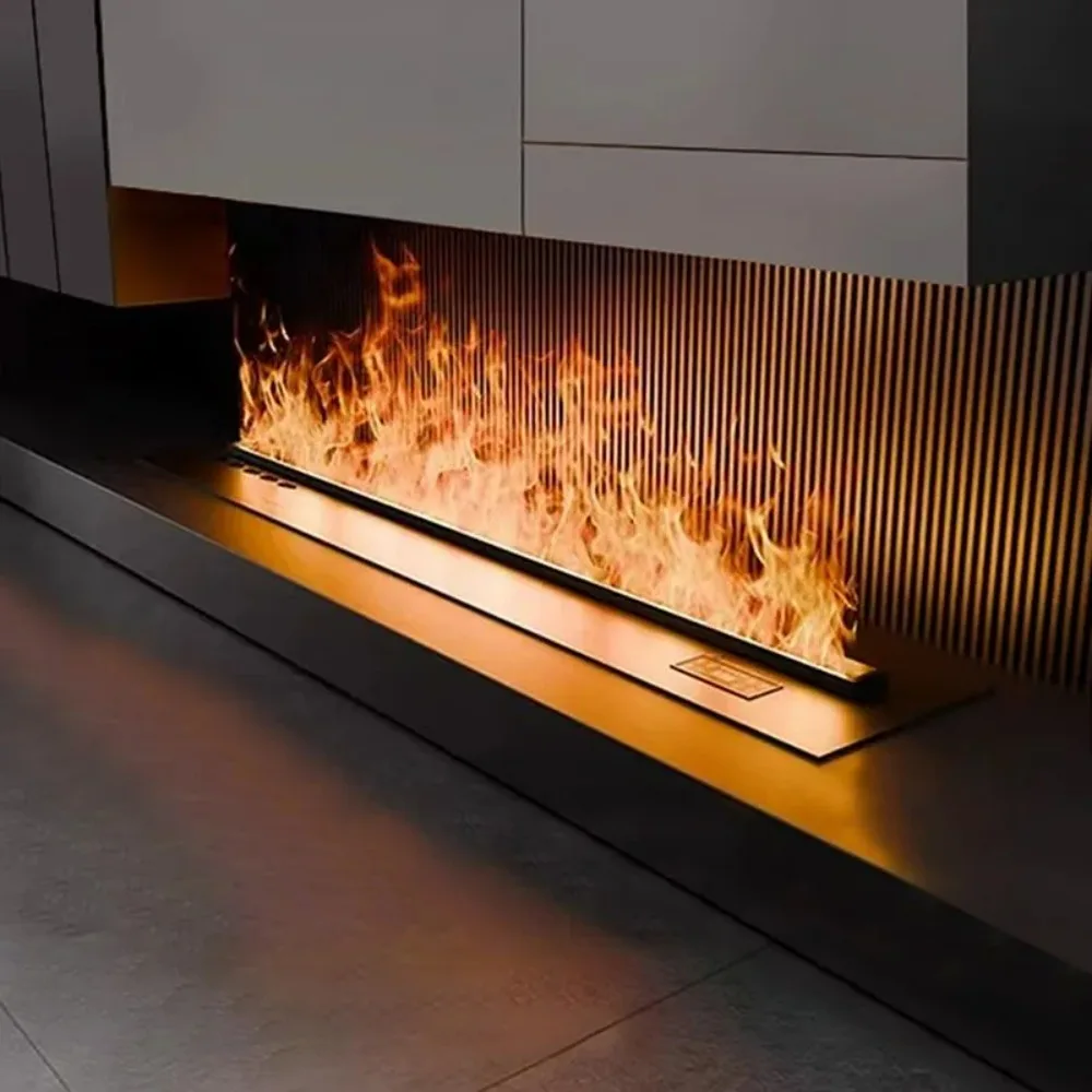 2025 스마트 '앰비언트 벽난로' 화이트 노이즈 & 가습기 고품질 증발식 벽난로 - 내구성과 신뢰성