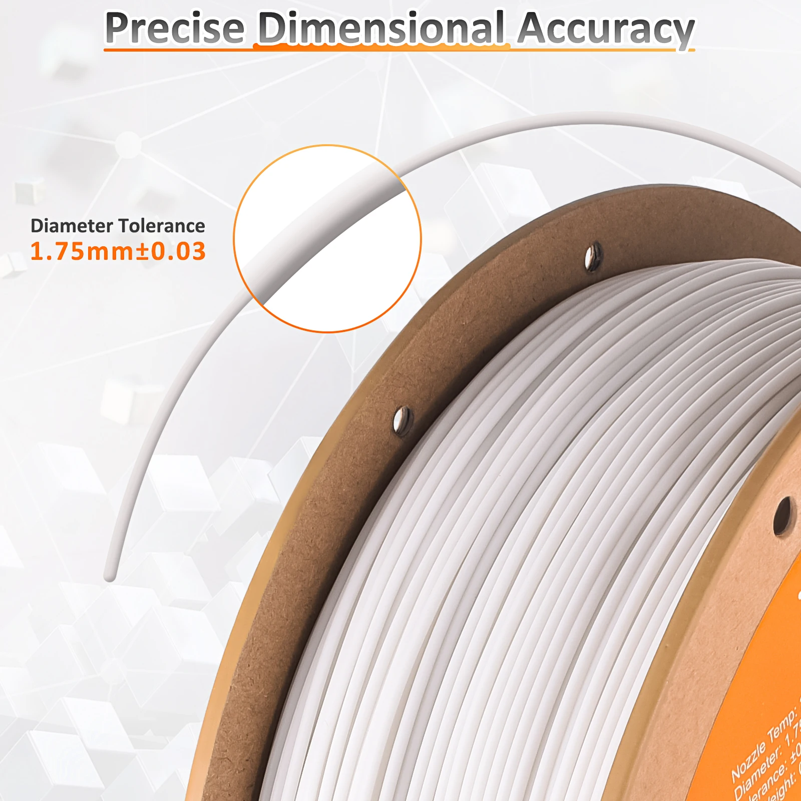 Eryone New Arrival PP Filament do druku 3D FDM idealna średnica szpuli 1.75mm ± 0.03mm bezpieczny materiał wysokiej jakości szybka wysyłka