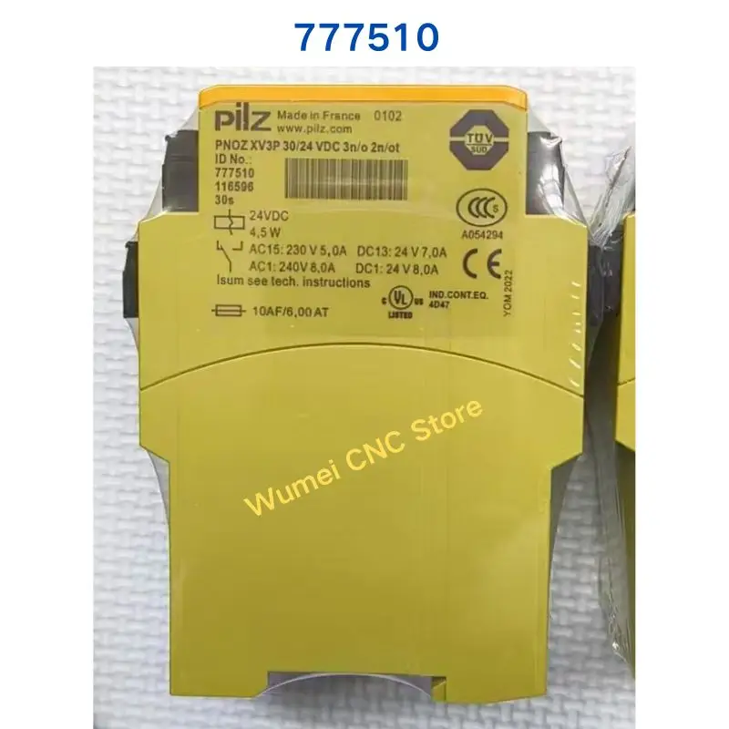 

brand new PILZ relay for PNOZ XV3P 777510 1 piece