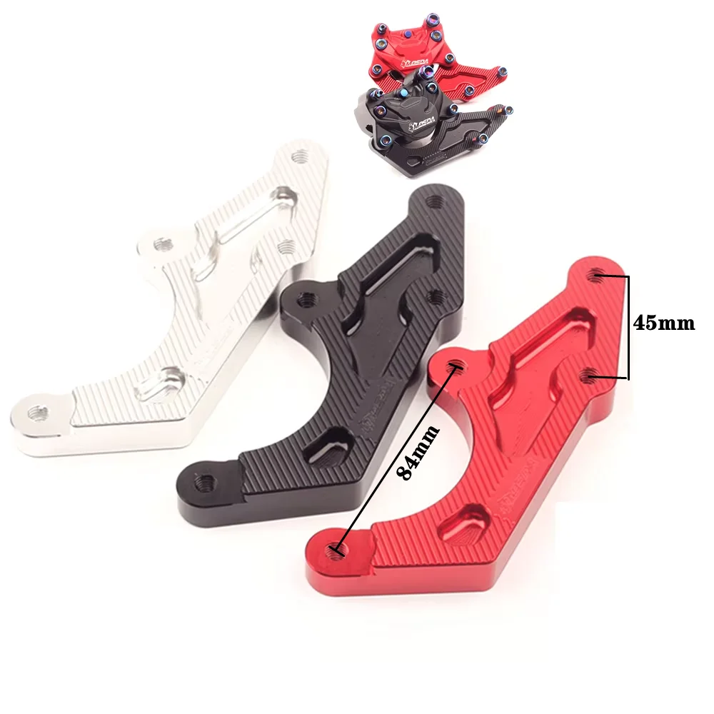 

Motorcycle Rear Brake Caliper Bracket/Adapter For 84mm Brake Caliper 220mm Brake Disc For Honda Yamaha BWS RSZ Electric Scooter