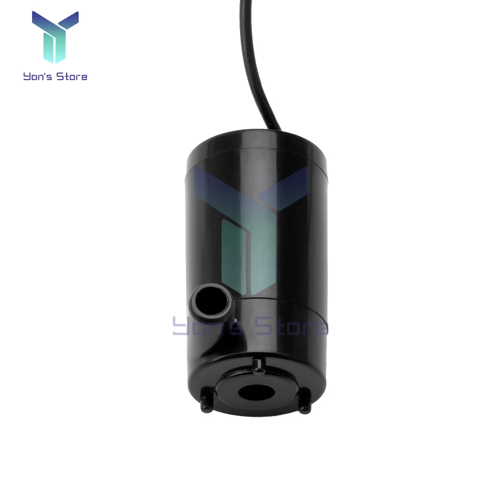조용한 USB 브러시리스 모터 펌프, 휴대용 수중 워터 펌프, 수경 어항 순환 물 공예 분수, DC 3-5V