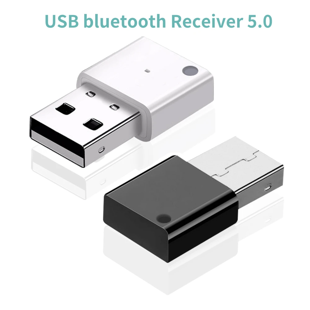 Bluetooth 5.0 Audio Car Receiver Mini USB Dongle Adapter Wireless Portable Speakers Music Receptor for Car Radio MP3 Player