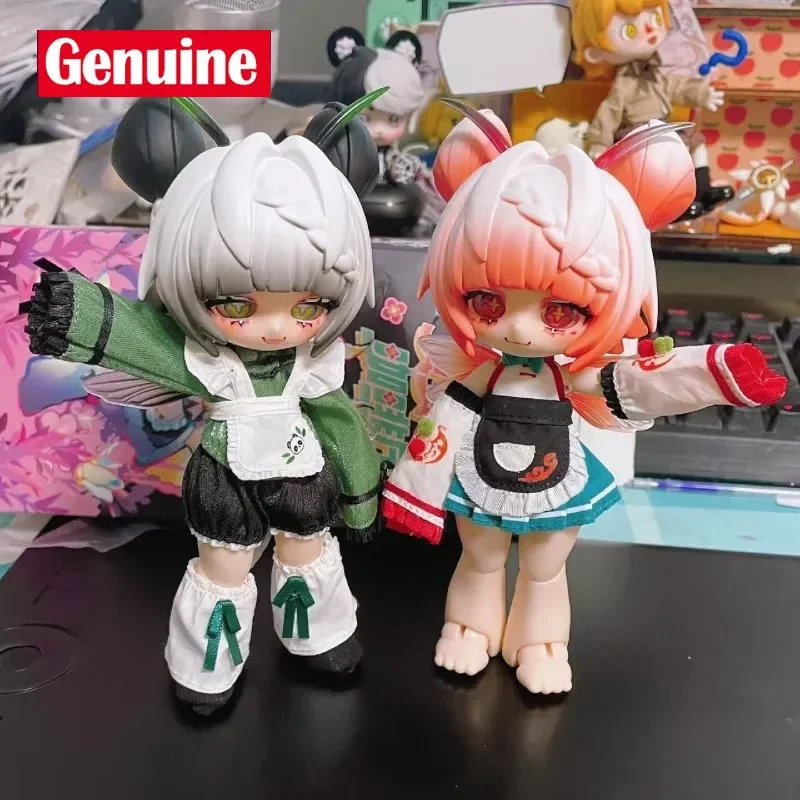 

Genuine Kukaka Insect Cafe Anime Figures 1/12 Bjd Ob11 Blind Box Surprise Box Action Figure Model Toy Birthday Mystery Box Gifts