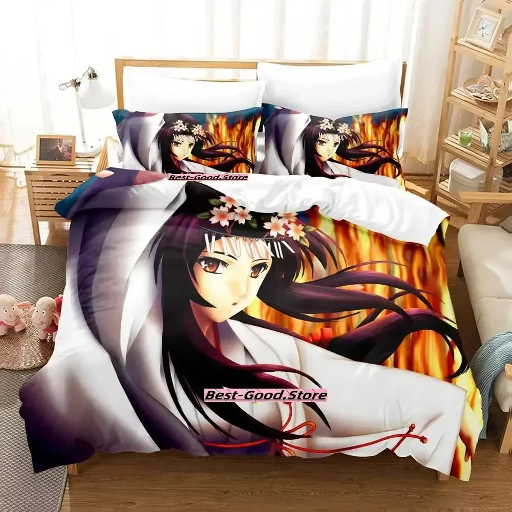 

2023 New Myself ; Yourself Bedding Set Single Twin Full Queen King Size Bed Set Adult Kid Bedroom Duvetcover Sets Anime Bed
