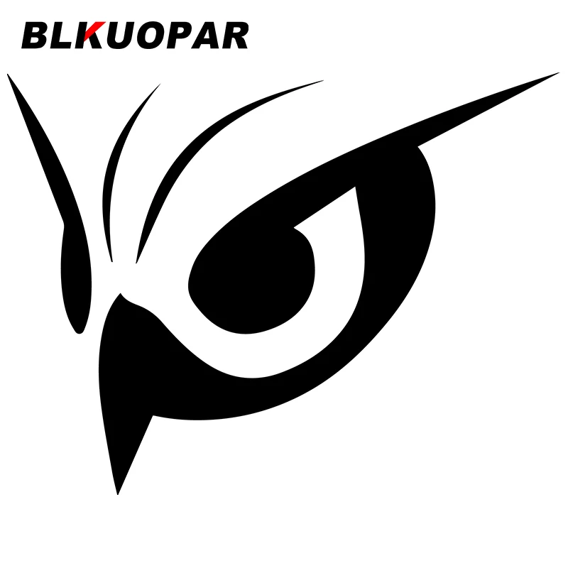 

BLKUOPAR для глаз логотип наклейки виниловый материал автомобильные наклейки для ноутбука окклюзия царапины водостойкий солнцезащитный крем для ноутбука забавное украшение
