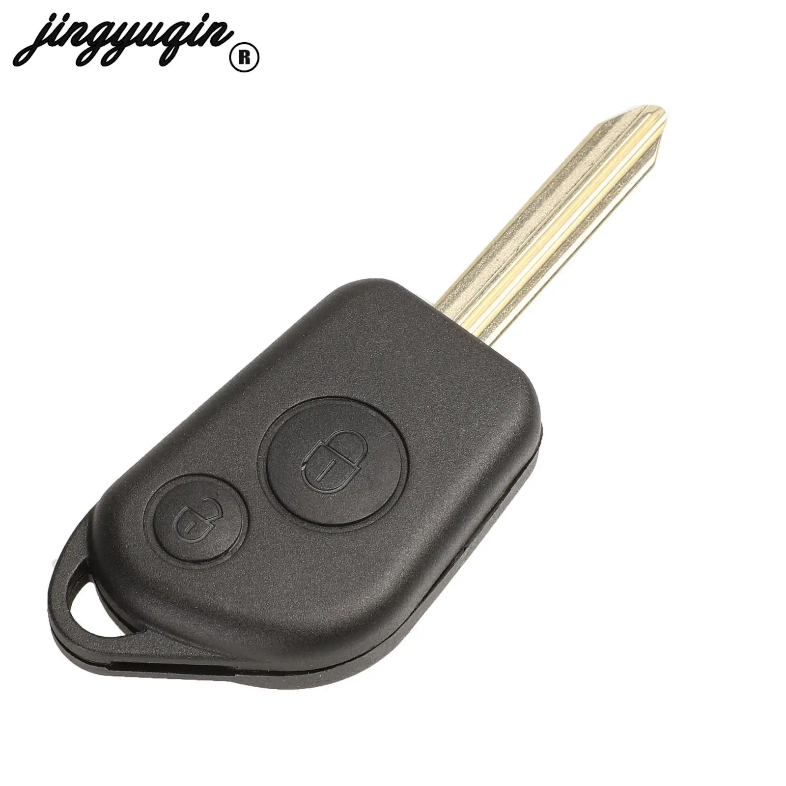 jingyuqin For Citroen Elysee Saxo Xsara Picasso Berlingo C2 C3 for Peugeot 106 206 306 205 405 Remote Car Key Case NE72 NE78 SX9