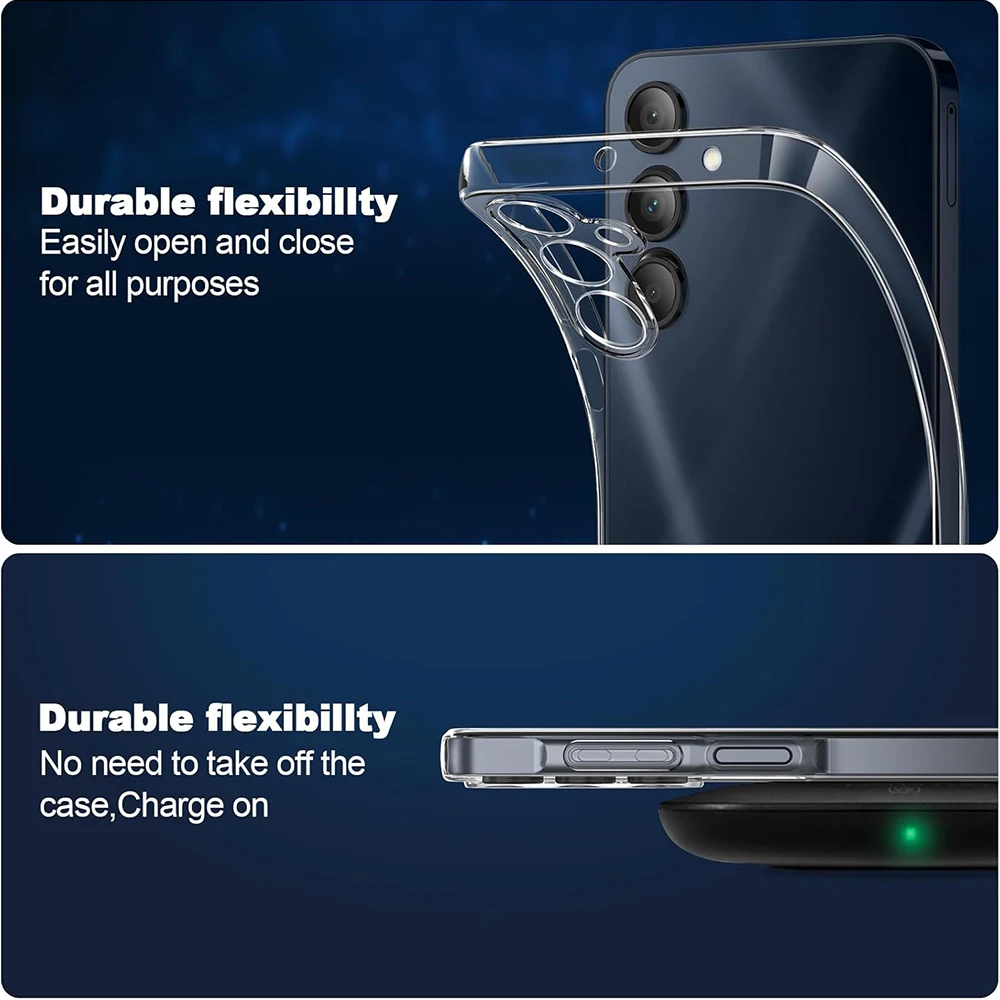 Soft Silicone Ultra Thin Case For Samsung Galaxy A56 A36 A26 A16 A06 A55 A35 A25 A15 A05s A54 A34 A14 A53 A73 A33 A72 A52 A32 5g - Image 4