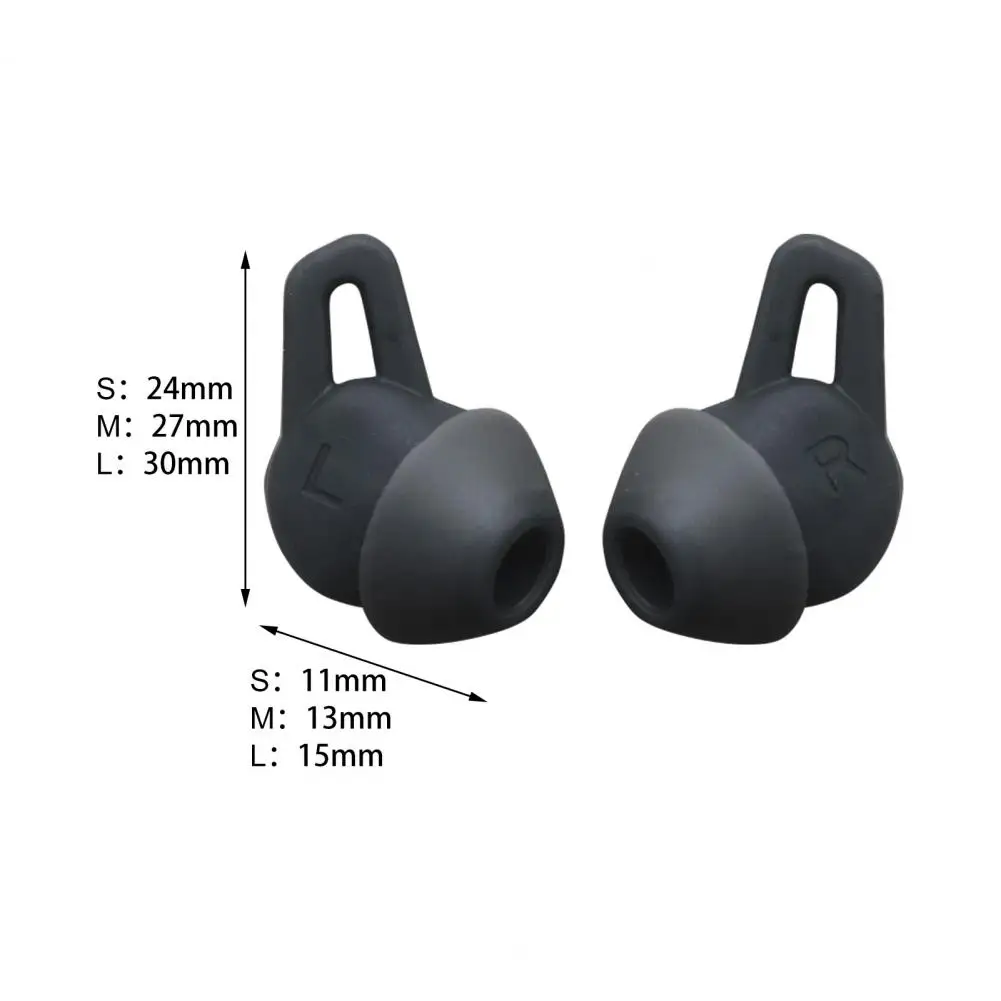 Almohadillas prácticas para los oídos, funda para auriculares inalámbricos portátiles, almohadillas ecológicas indeformables de repuesto