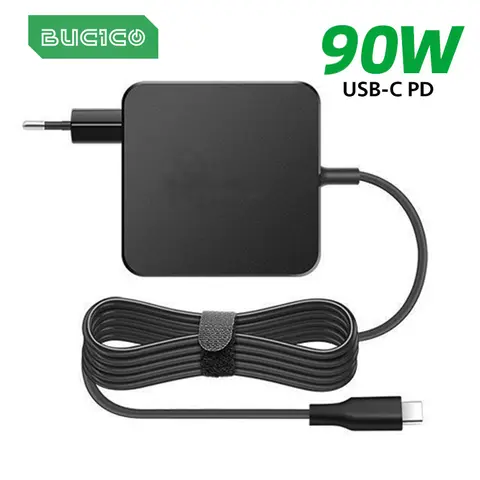 EU Laptop Adapter 90W 87W 61W USB-C Type C 65W Charger Power 20V 4.5A for MacBook Pro IPad HP ASUS Lenovo Acer Spin Dell XPS 13
