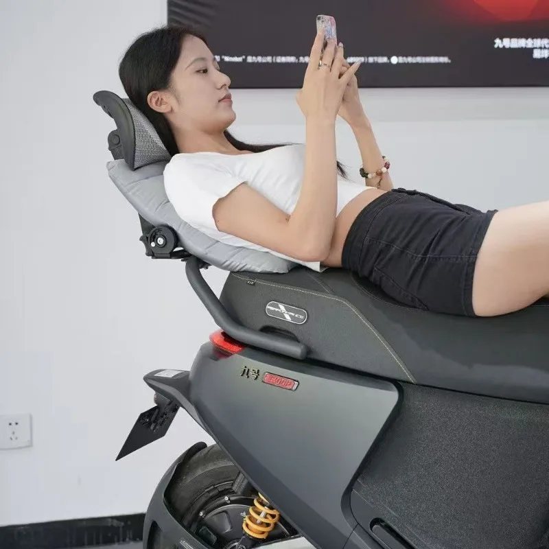 Multifunctional Modified Motorcycle Rear Seat Backrest Modified Accessories Universal Waist Rest No Punching Installation