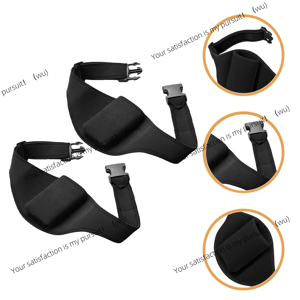 2Pcs Black Workout Mic Waist Bag Fitness Microphone Holder Portable Sports Pouch For Belt Bag Consumer Electronics Portable