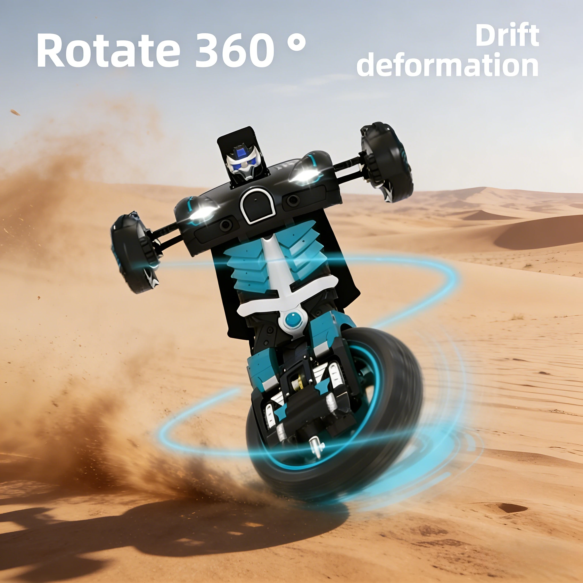 RockClimb Transformation RC Car – Robot de course rechargeable |   Jouet unisexe pour garçons et filles (à partir de 3 à 6, 8 ans)