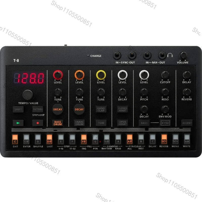S1 Vintage Synth E4 Vocal Effects J6 Chord Synth Sampler T8 Drum Machine