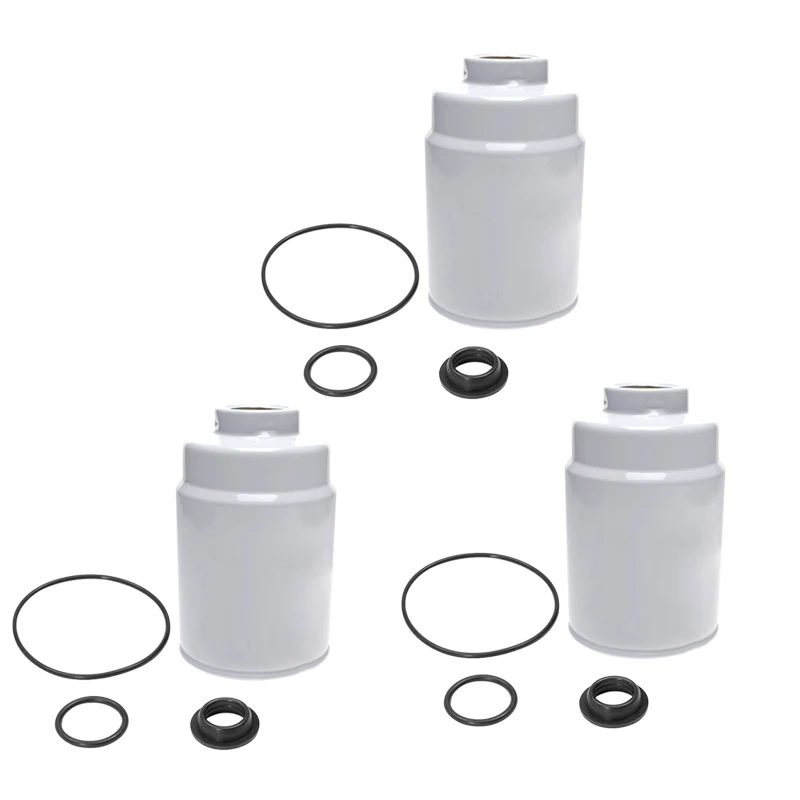 

3 Sets Engine Diesel Fuel Filter Kits Fit for Chevrolet Express 2500 3500 4500 Silverado 2500 HD 6.6L 19305685 12633243 12664429