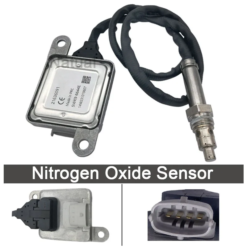 5WK96644E 5WK9 6644E Nitrogen Oxide NOX Sensor Fits For Volvo Truck VN VNL VHD D11 D13 D16 Mack 21636091 21567764 21479638