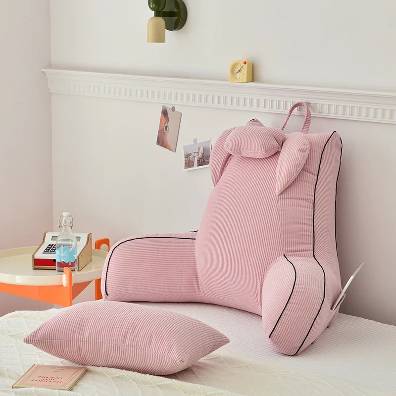 

Wedge Pillow Reading & Bed Rest Pillow for Sitting in Bed, Couch, or Floor, Multi-Purpose Headboard Wedge for Sleeping