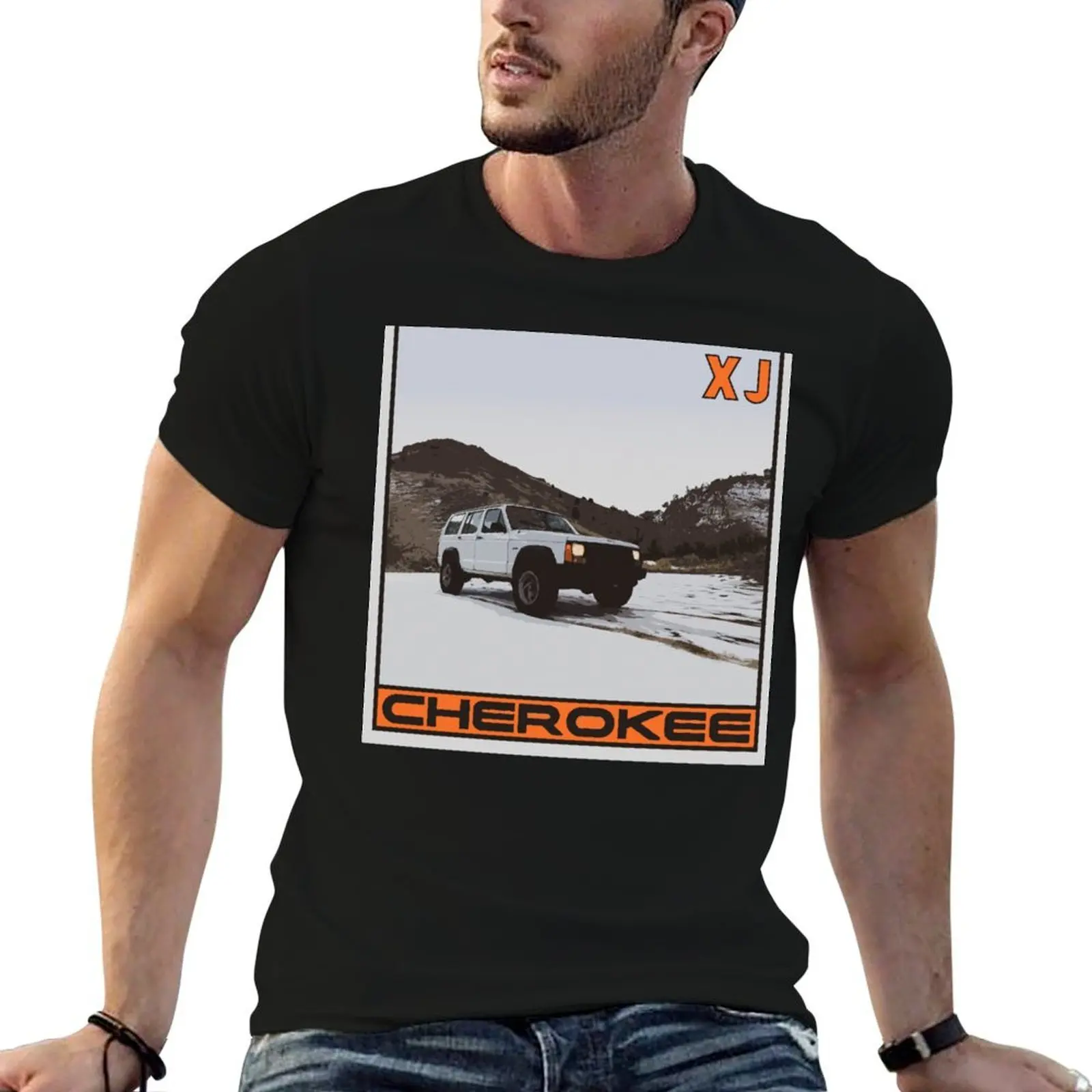

Cherokee XJ T-Shirt t shirt man casual cotton t shirt man T-Shirt
