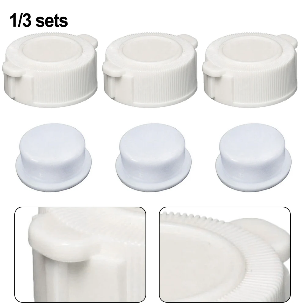 Exhaust Valve Cap for Intex Above-Ground Swimming Pools Compatible with Part Numbers 10043 and 10044 Screw-On Drain Cap Design