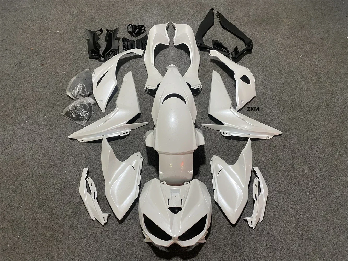 Motorcycle injection molding Fairing Kit For Kawasaki Z1000 2014 2015 2016 2017 2018 2019 2020 Bodywork Pearly white fairings