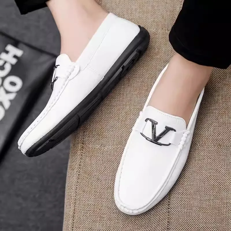 Men Loafers Soft Moccasins High Quality Spring Autumn Shoes Men Flats Driving Shoes Men\'s Men Low Slip-on zapatos hombre
