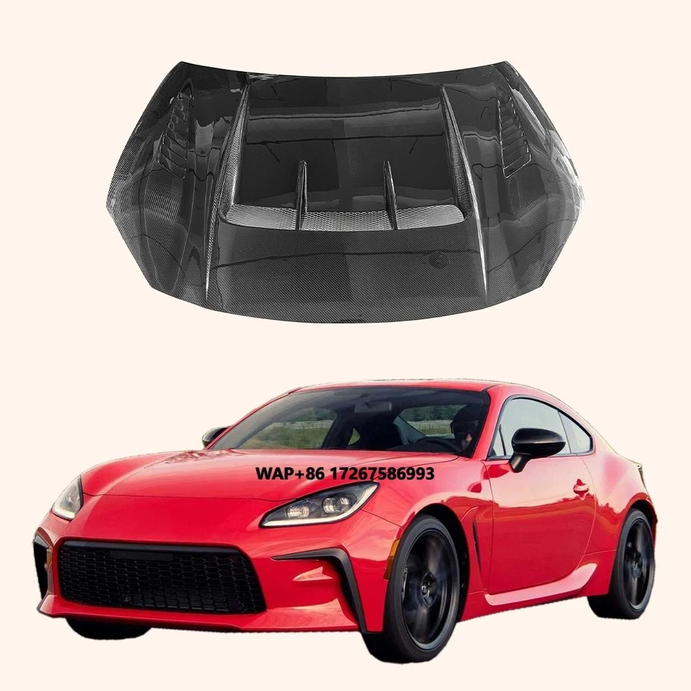 For GR86 ZN8 BRZ ZD8 21-24 2Dr Carbon Style Front Vented Cooling Hood