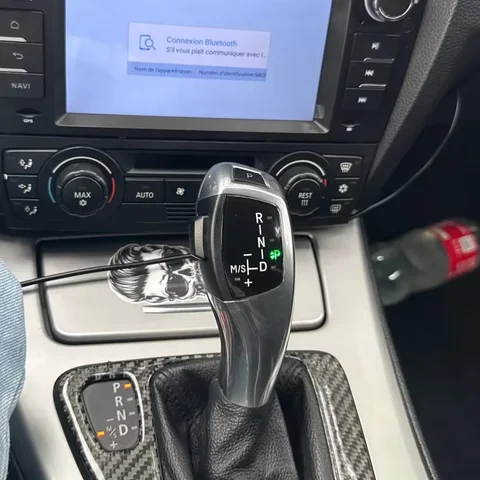 Ручка переключения передач для BMW 3 серии E46 E60 E90 E91 E92 E93 E38 E39 E53 X3 E83 320d 320i 323i 328i 330i с LED-подсветкой
