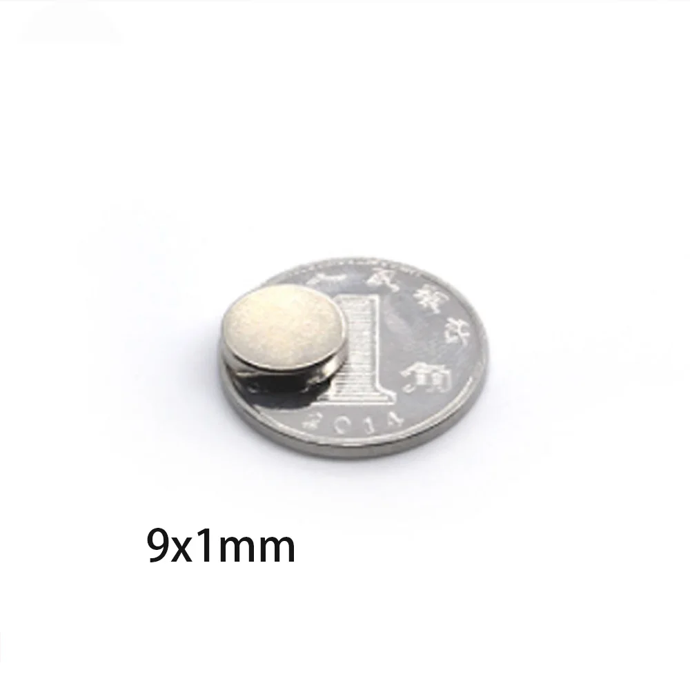 N35 magnet  9x1 9x1.5  9x2 9x3 strong disc neodymium magnet round neodymium strong magnets NdFeB search magnet fridge customised