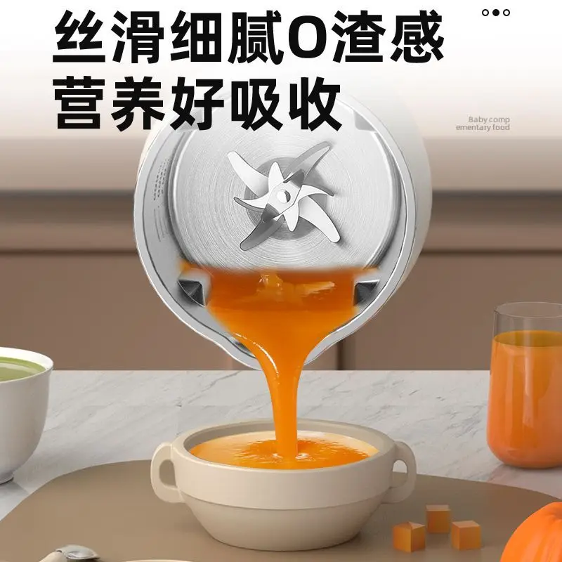 Compact Mini Blender for Soy Milk – Auto-Heating & Filter-Free, Multi-Functional (Baby Food/Juice) | All-in-One