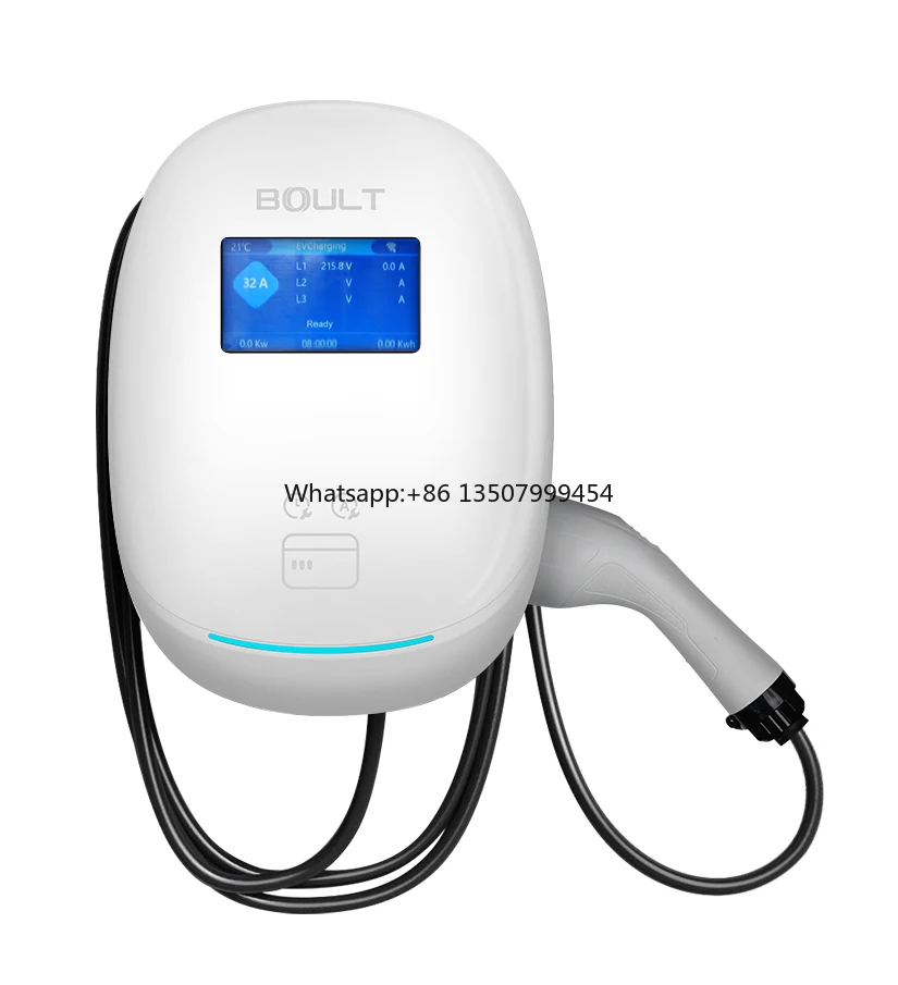 

New IP65 Wallbox Enclosure for EV Charger with 200-220V Input 7-22KW Output GB Standard