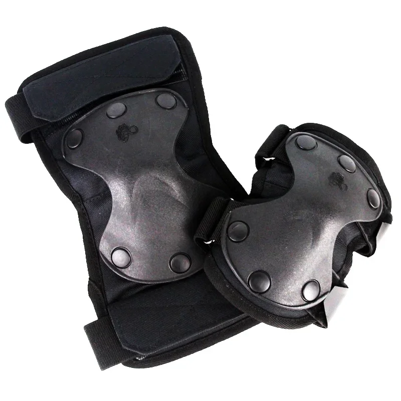 Rodillera táctica para el codo, Protector táctico CS para caza, Airsoft, deporte al aire libre, equipo de seguridad, rodilleras protectoras