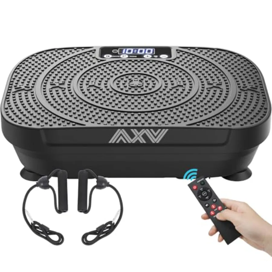 

Vibration Plate Platform for Home Gym Use Steel Frame with Black Finish Silent Motor 99 Speed Levels for Full-Body Workout Weig