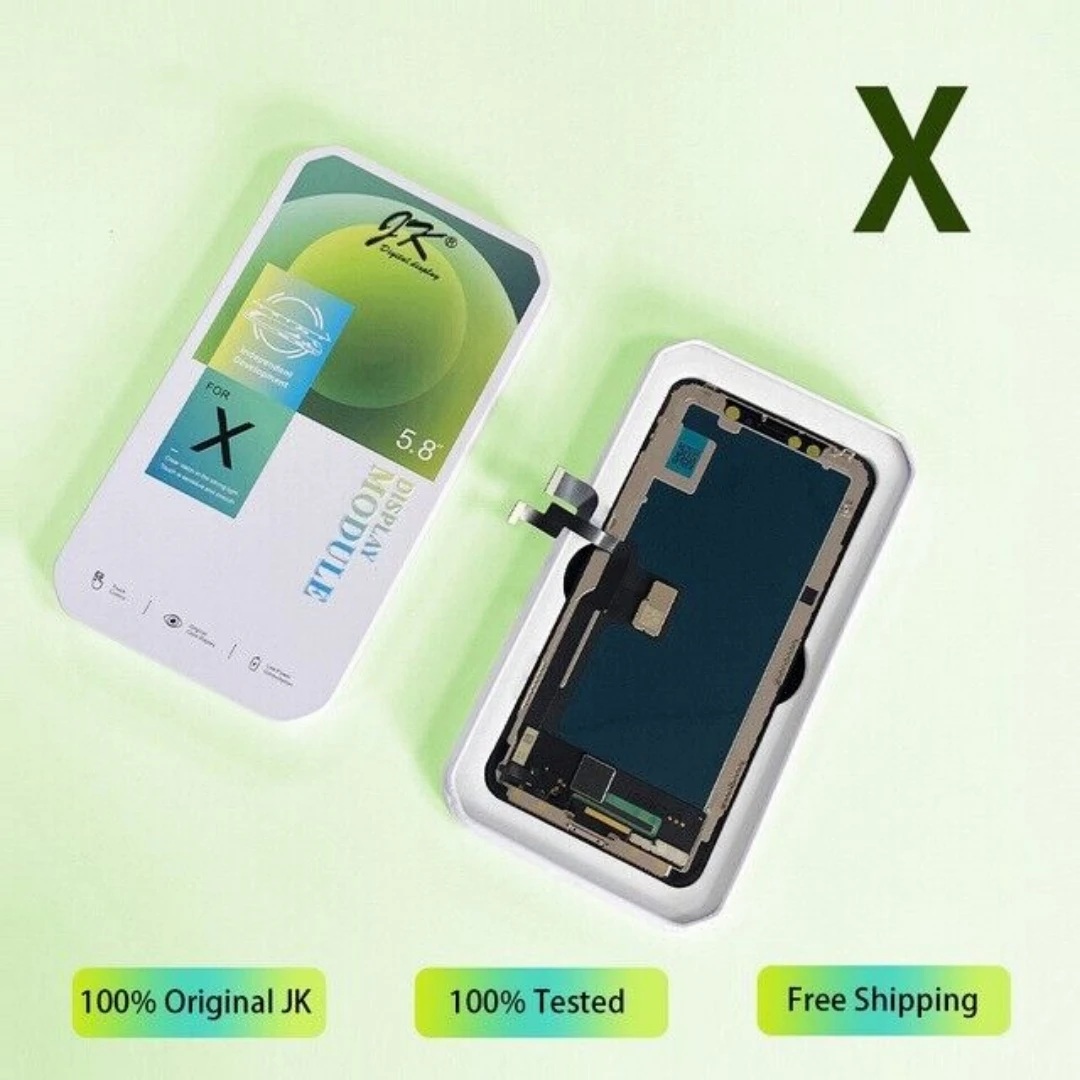 JK Display For iPhone X LCD Xs XR 11 12 13 LCD Display Touch Screen Digitizer Assembly No Dead Pixel Replacement Parts TRUE TONE