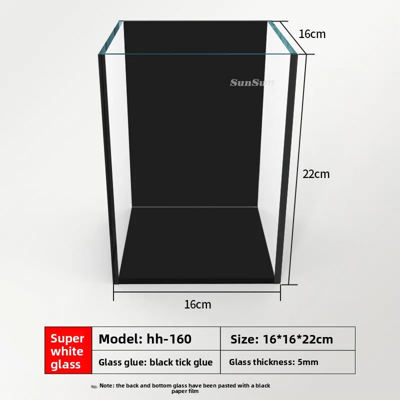 SGF ultra-white glass micro-landscape home full set of landscaping creative fish tank