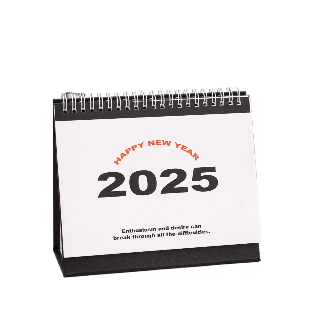 

Standing Flip 2025 English Desk Calendar Table Daily Monthly Desktop Calendar Schedule Planning Table Planner