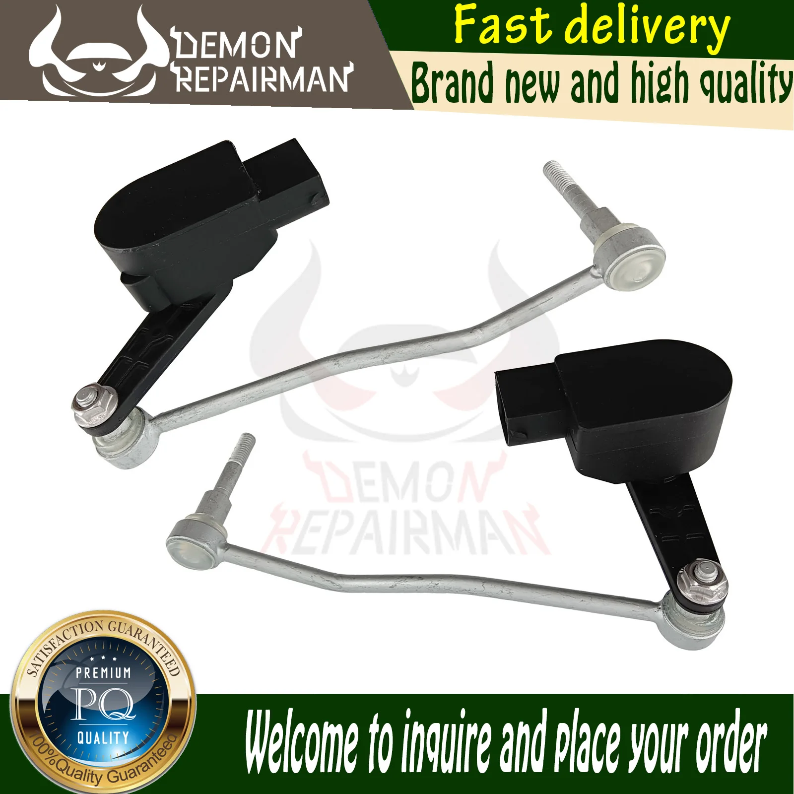 

4E0941285E 4E0941286E 4E0941285F Front Left & Right Suspension Level Sensor 4E0941285G 4E0941286G Compatible with Audi A8 A8Q S8